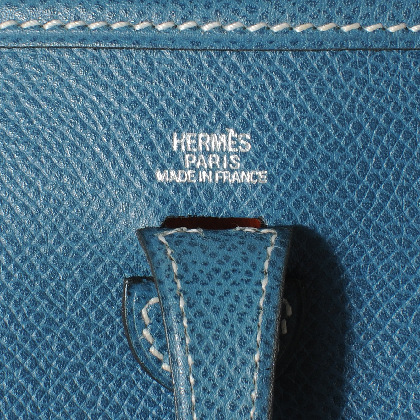 Veau Epsom Evelyne TPM Blue Jean