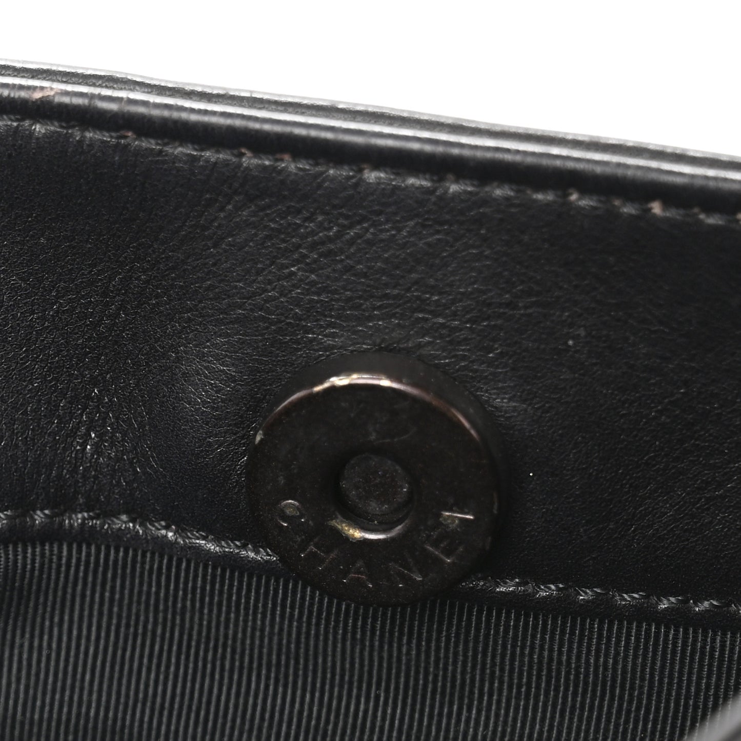 Lambskin CC Shoulder Bag Black