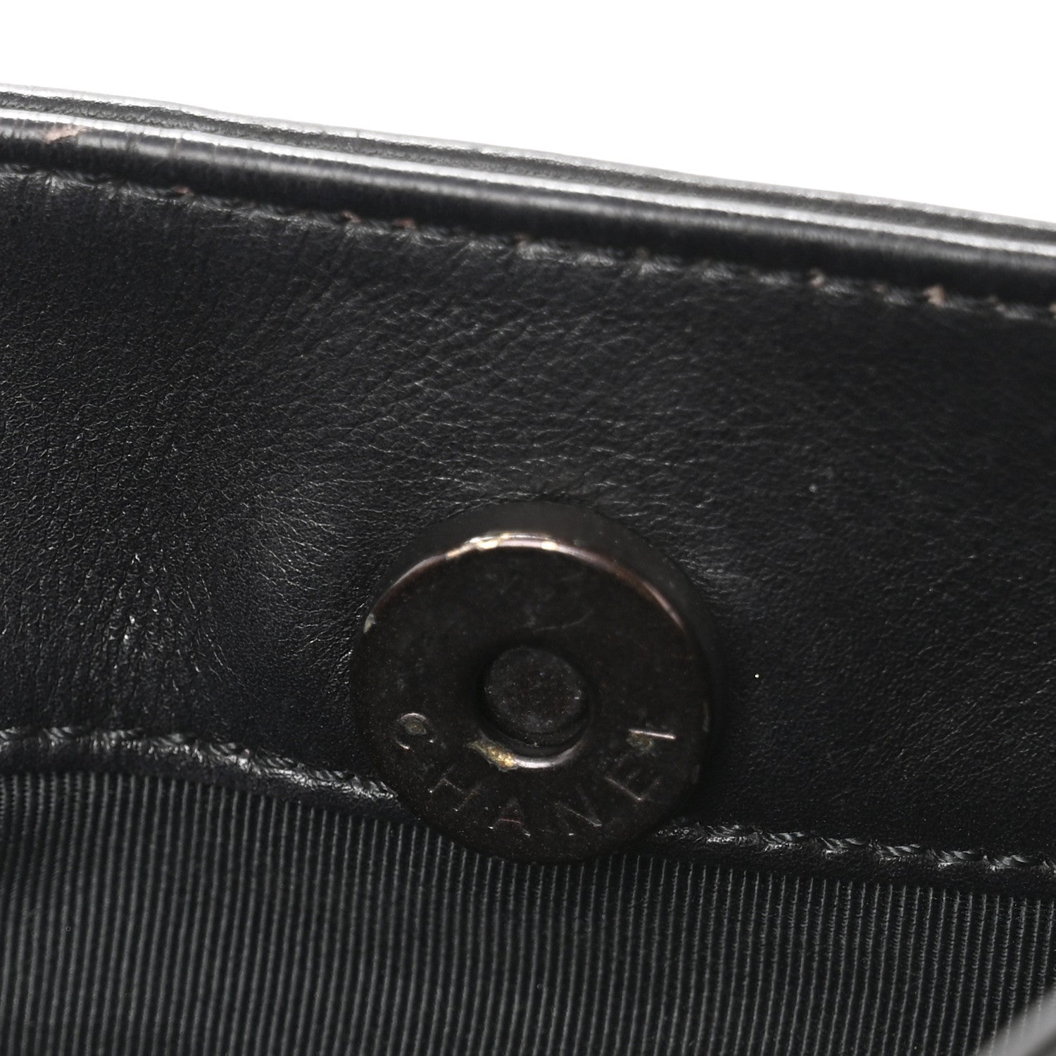 Chanel Lambskin CC Shoulder Bag Black 11 of 13