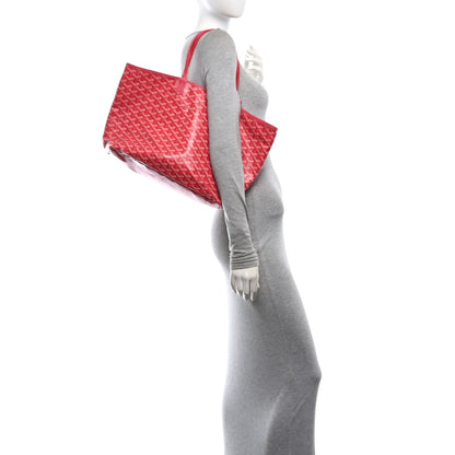 Goyard Goyardine Le Jardin Saint Louis PM Fuchsia 2 of 11
