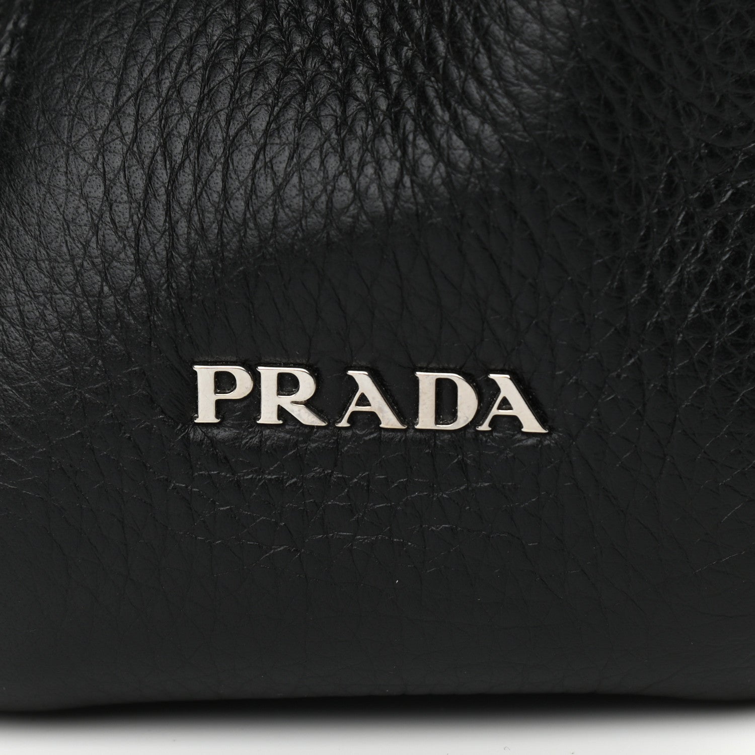 Prada Vitello Daino Medium Pocket Hobo Bag Black 8 of 10