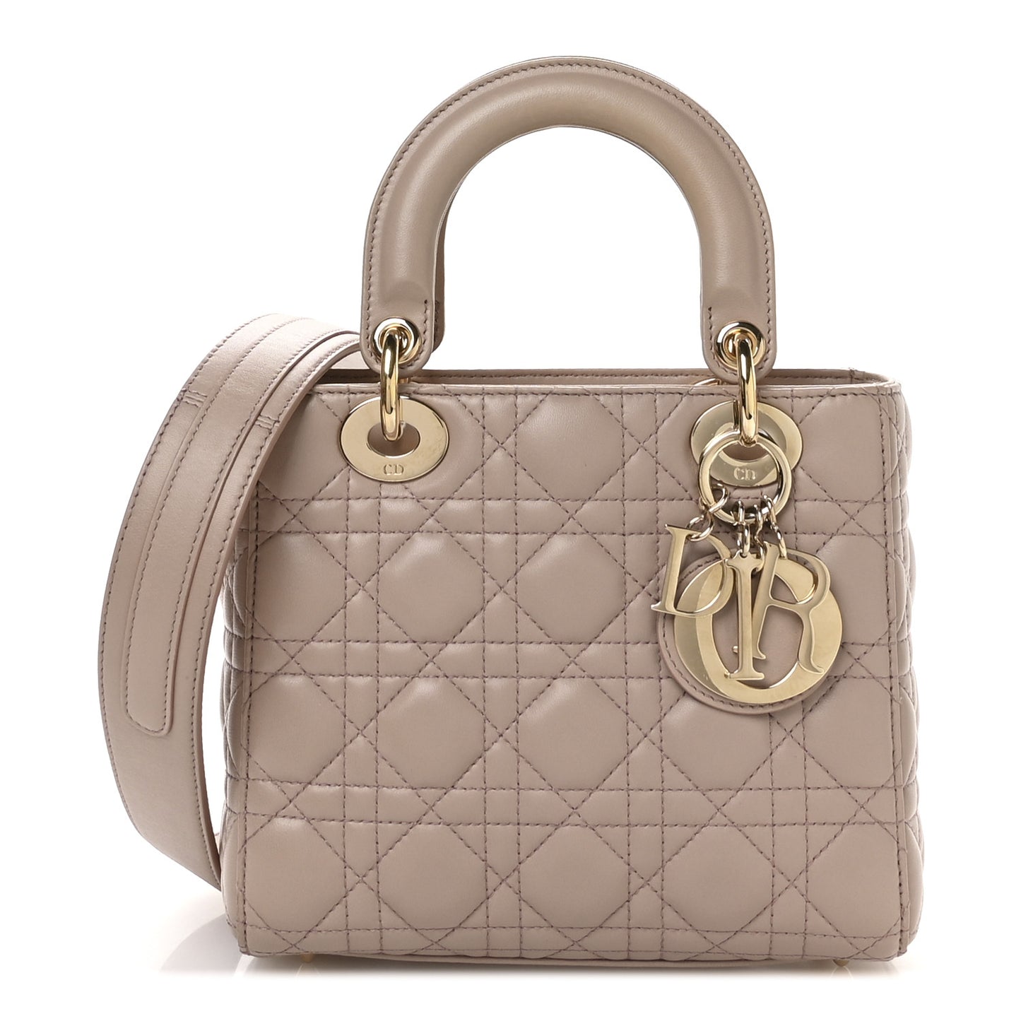 Lambskin Cannage Small My ABC Dior Lady Dior Fard