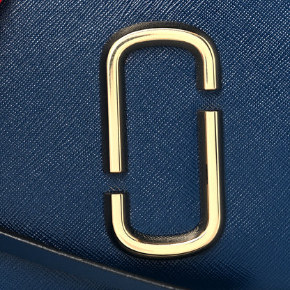 Marc Jacobs Saffiano Small Snapshot Camera Bag Blue 9 of 11