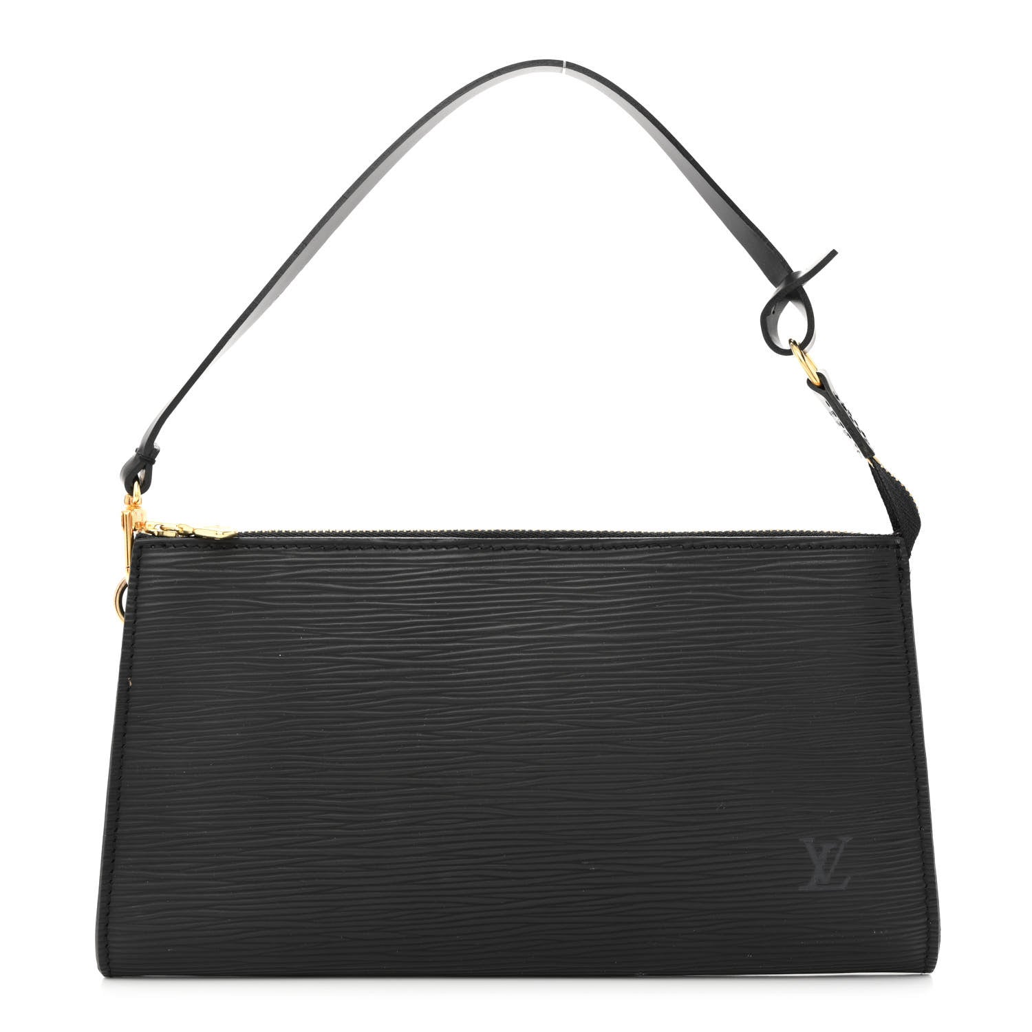 Louis Vuitton Epi Pochette Accessories 24 Black 1 of 10