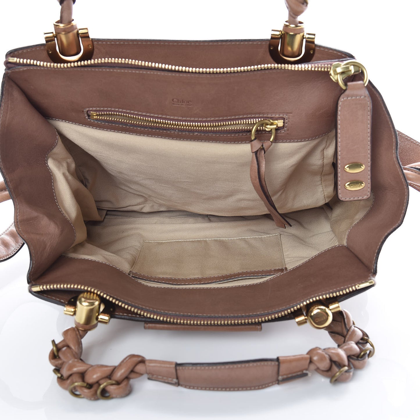 Lambskin Medium Heloise Satchel Gazelle