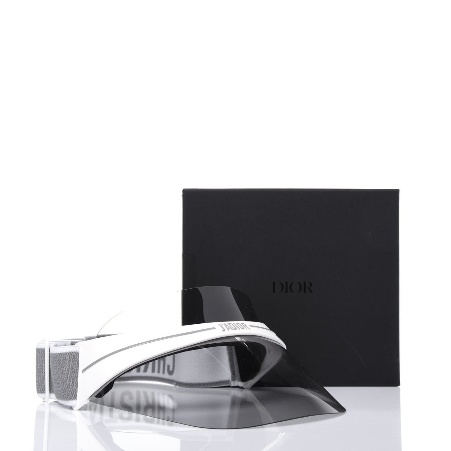 Mirrored DiorClub1 Sun Visor Grey