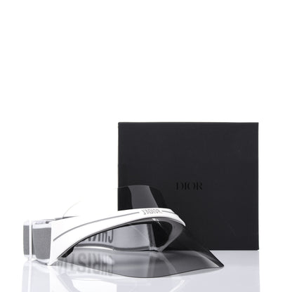Christian Dior Mirrored DiorClub1 Sun Visor Grey 12 of 12