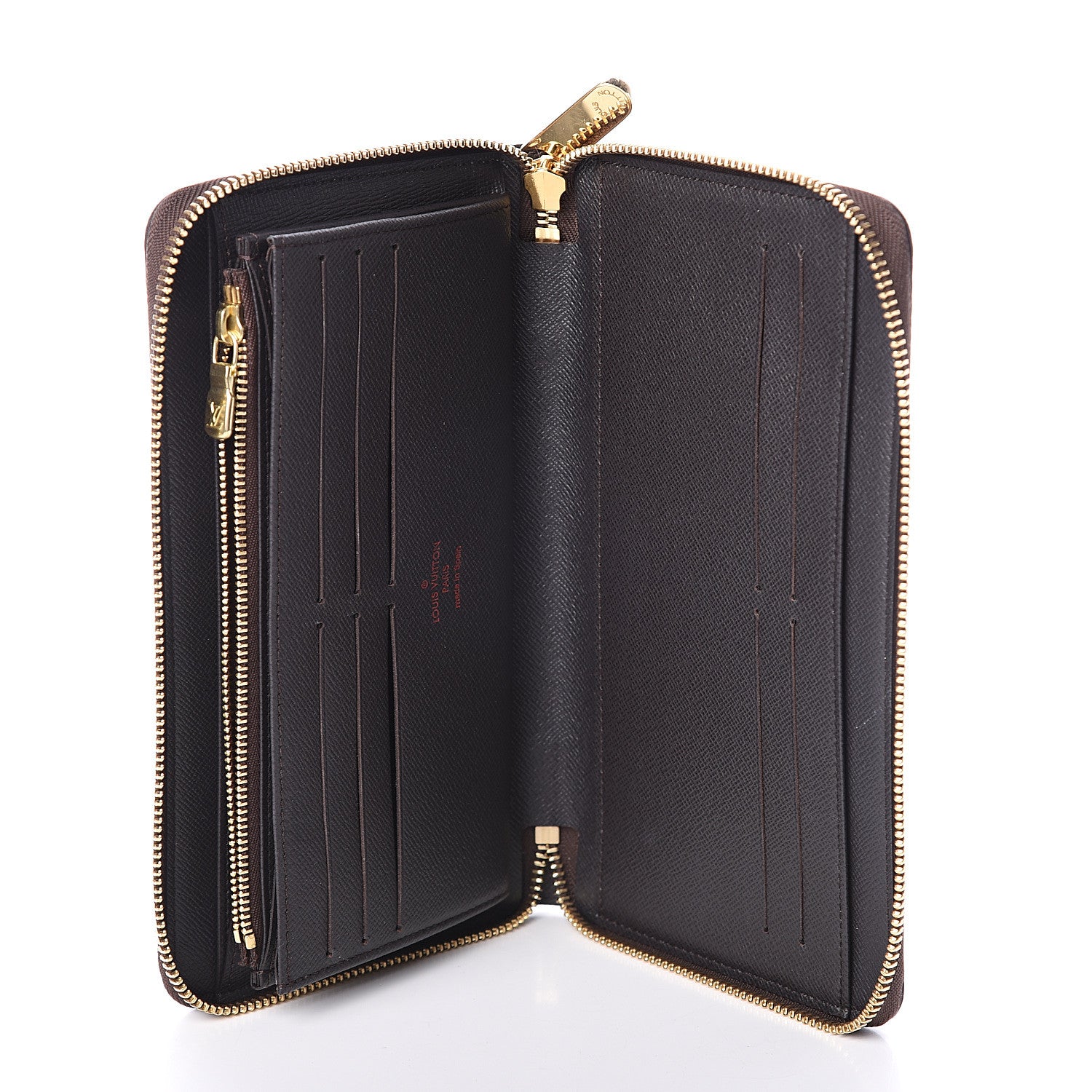 Louis Vuitton Damier Ebene Zippy Organizer Wallet 4 of 5