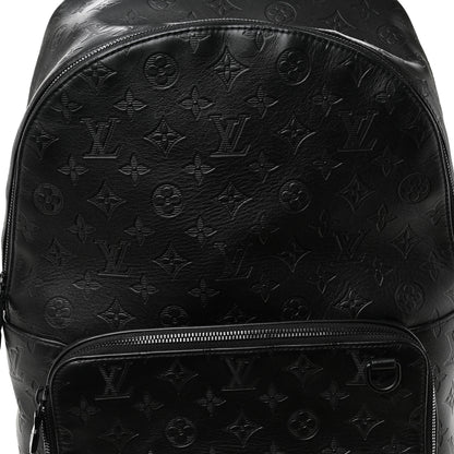 Louis Vuitton Calfskin Monogram Shadow Racer Backpack Black 7 of 9