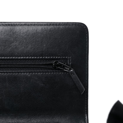 Chanel Lambskin Quilted Boy Wallet On Chain WOC Black 7 of 25