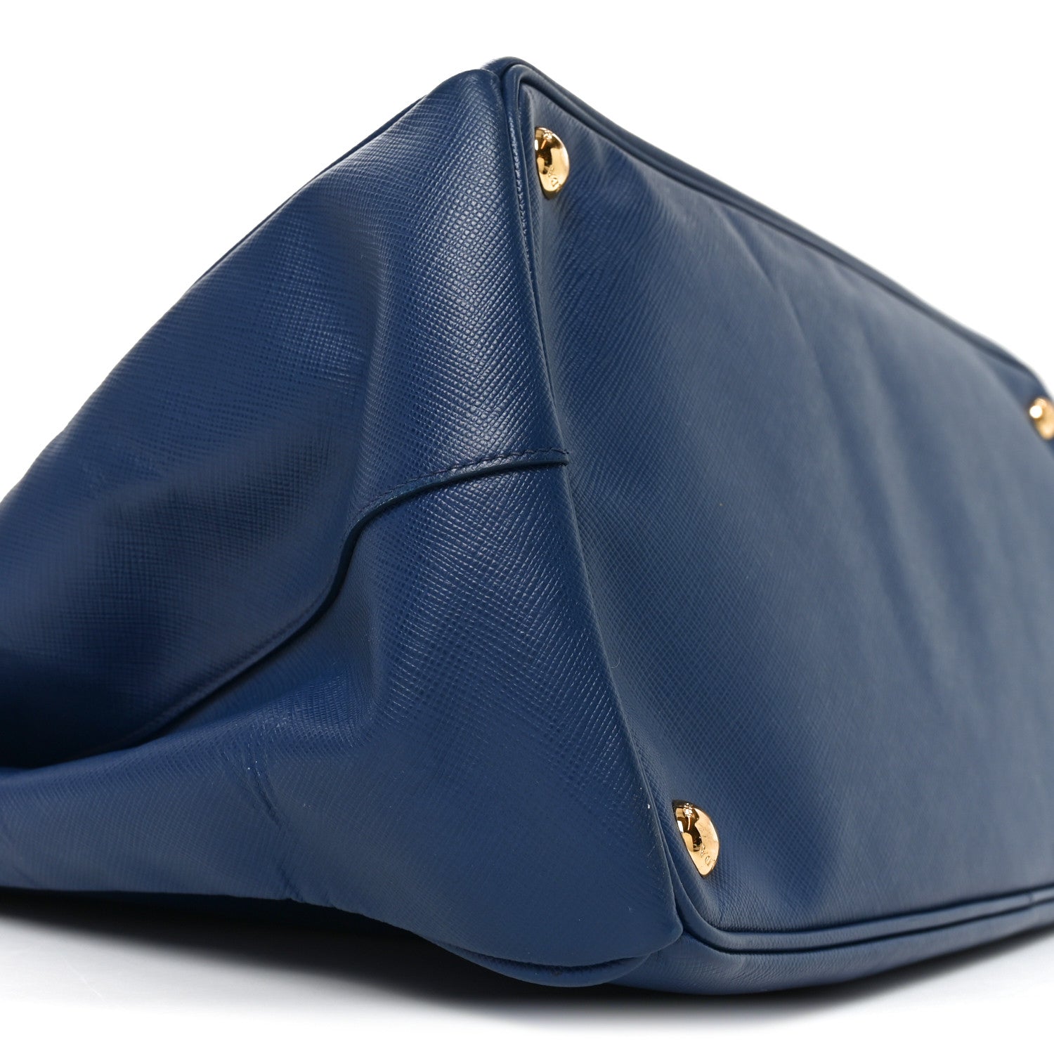 Prada Saffiano Large Galleria Double Zip Tote Bluette 8 of 9