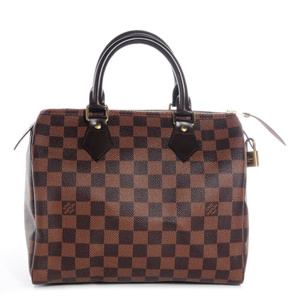 Louis Vuitton Damier Ebene Speedy 25 1 of 8