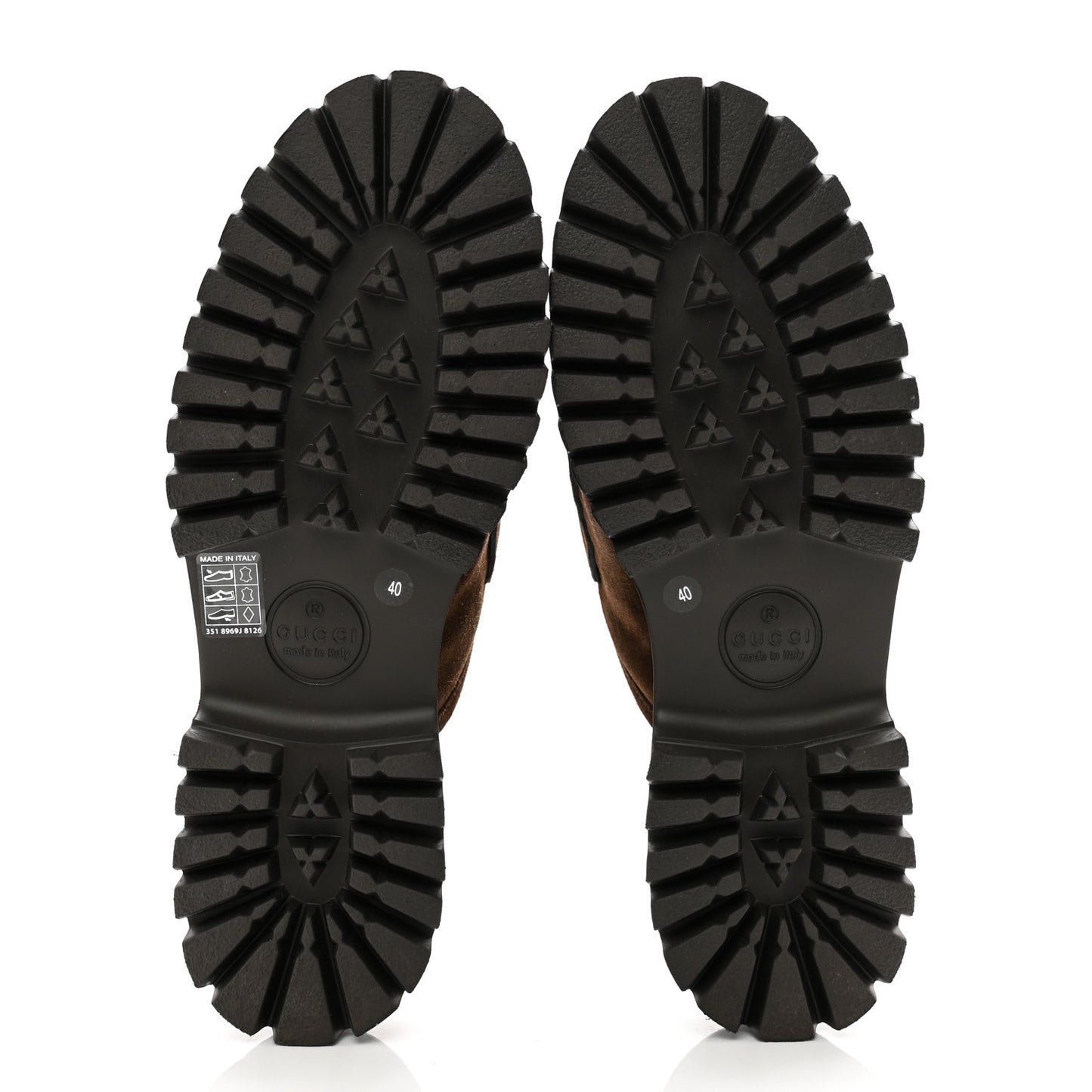 Suede Horsebit Platform Mules 40 Washed Brown