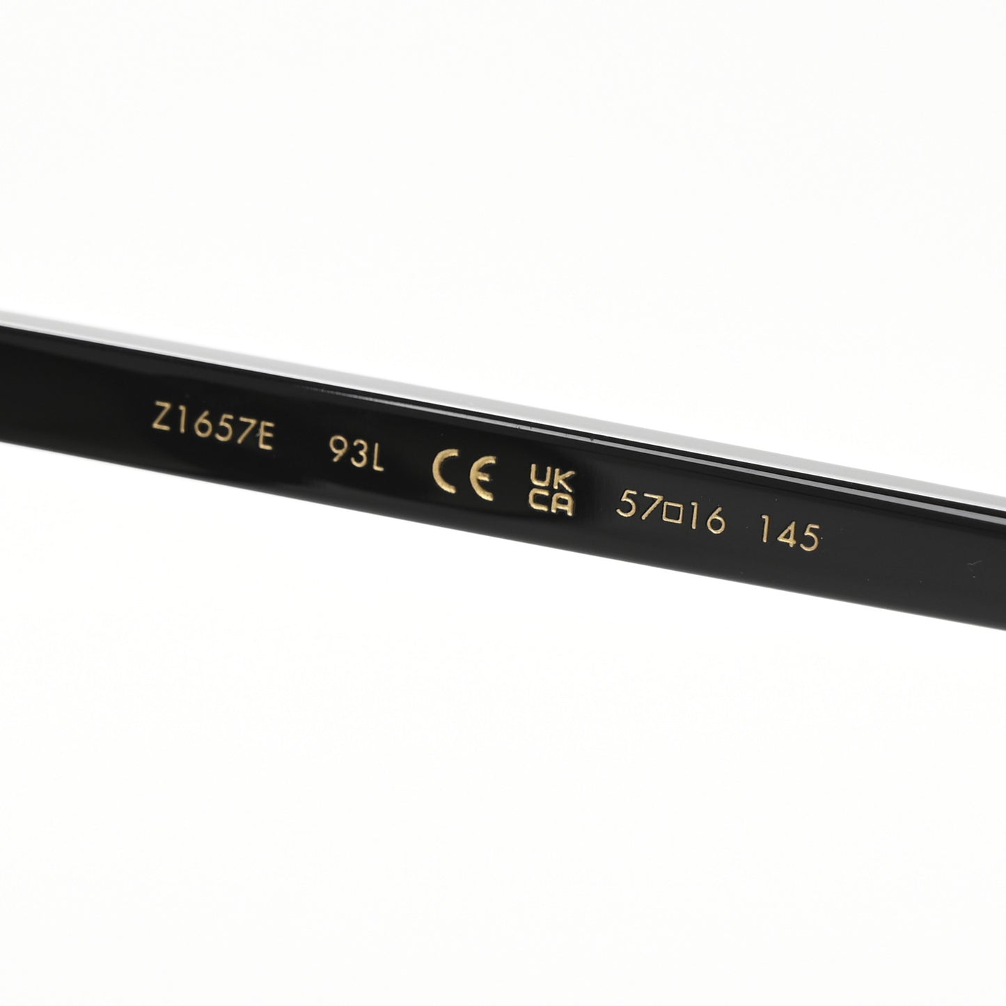 Acetate My Monogram Light Cat Eye Sunglasses Z1657E Black