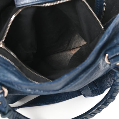 Balenciaga Agneau Giant 12 Silver Hardware City Bleu Mineral Light Bleu Mineral 8 of 10