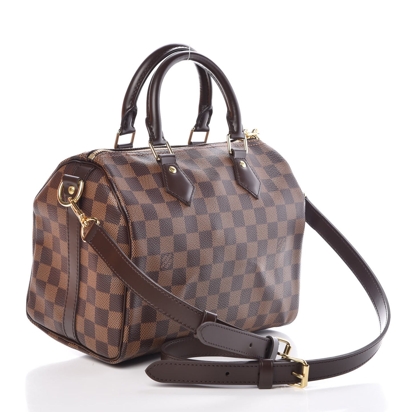 Damier Ebene Speedy Bandouliere 25