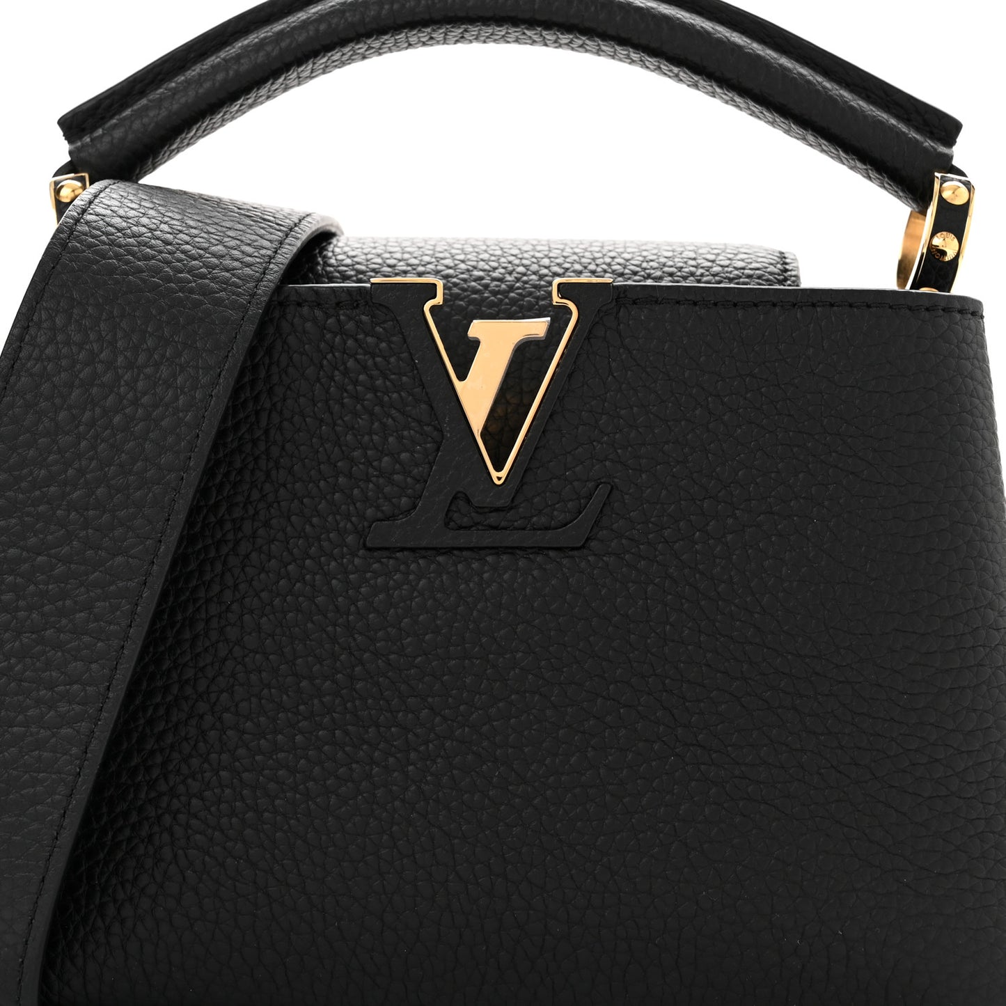 Taurillon Mini Capucines Black