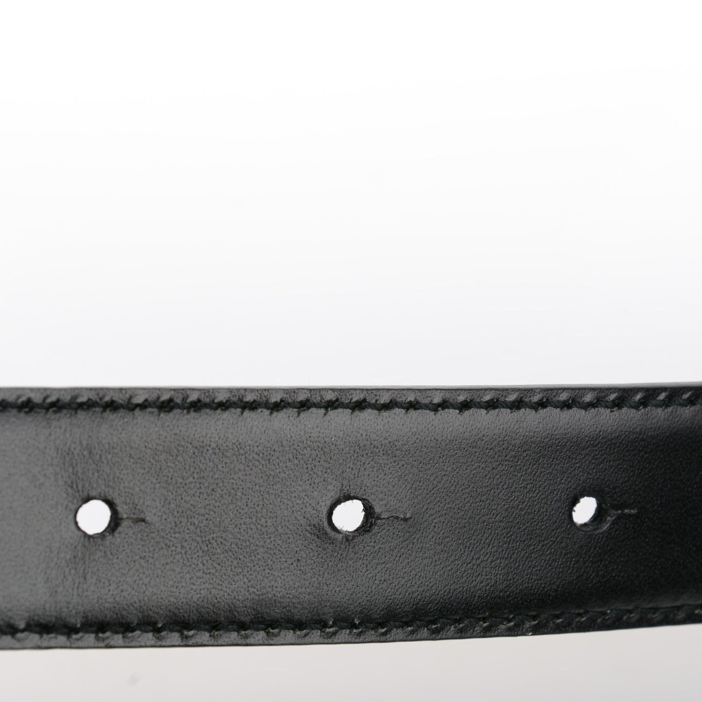 Calfskin Interlocking G Belt 85 34 Black