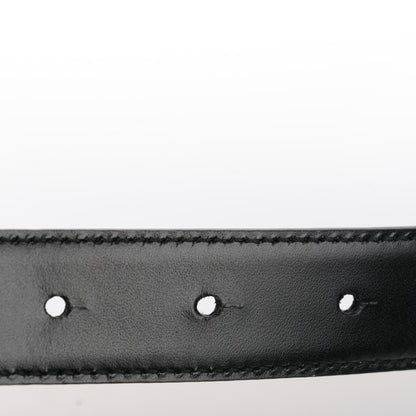 Gucci Calfskin Interlocking G Belt 85 34 Black 5 of 5