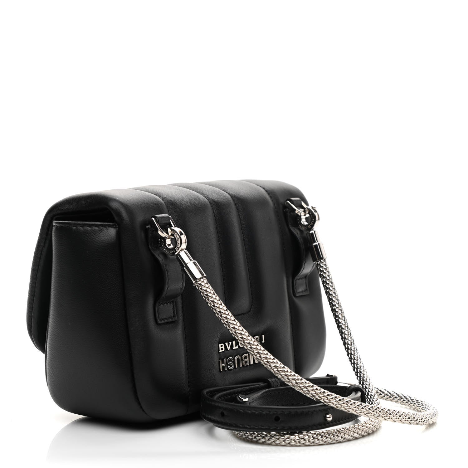 Bulgari X AMBUSH Nappa Serpenti Crossbody Bag Black 3 of 8