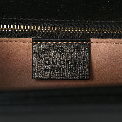 Gucci Azalea Calfskin Horsebit 1955 Shoulder Bag Black 6 of 13