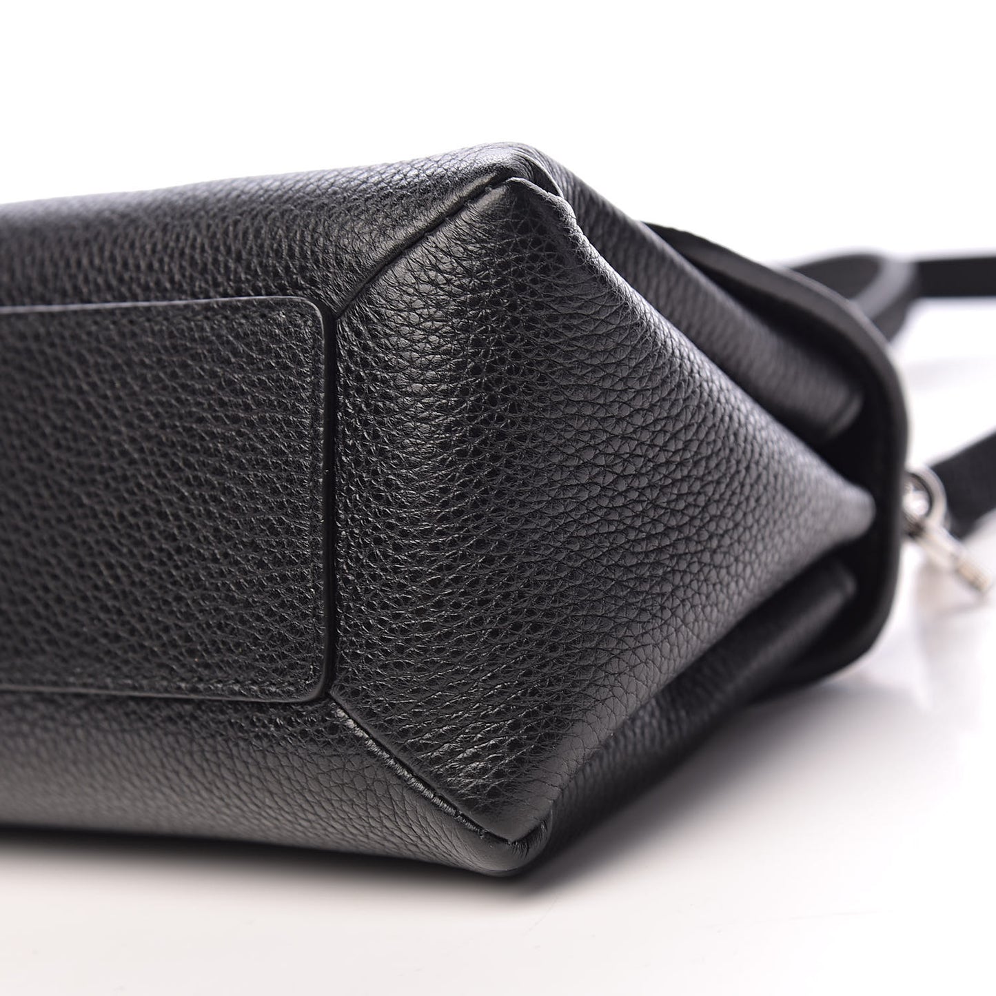 Grained Calfskin Le Dix Nano Soft Cartable Black