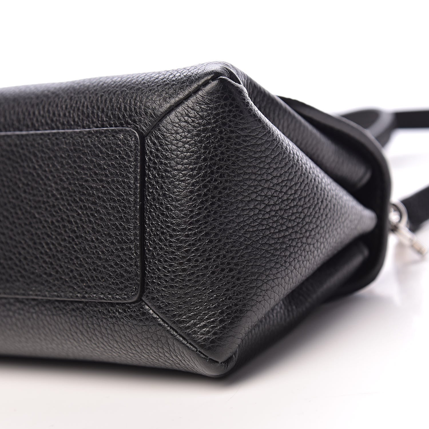 Balenciaga Grained Calfskin Le Dix Nano Soft Cartable Black 9 of 10