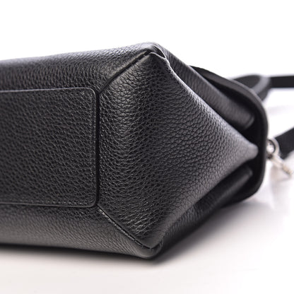 Balenciaga Grained Calfskin Le Dix Nano Soft Cartable Black 9 of 10