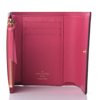 Louis Vuitton Monogram 2020 Christmas Animation Roller Coaster Victorine Wallet Pivoine 5 of 7