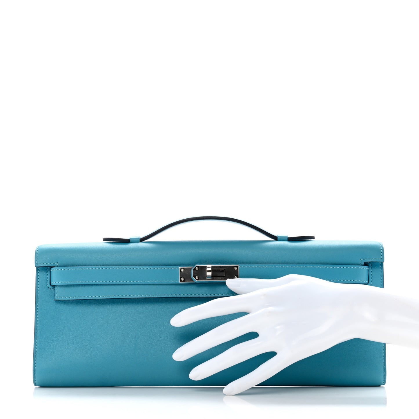 Swift Kelly Cut Clutch Pochette Bleu Paradis