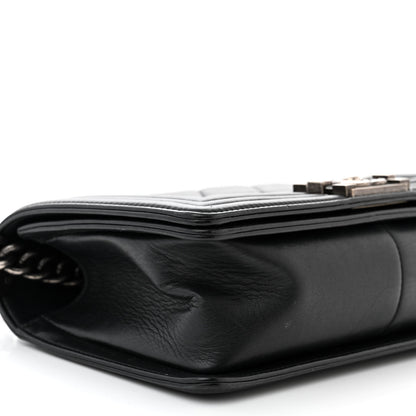 Chanel Calfskin Quilted Medium Boy Flap Black 9 of 13