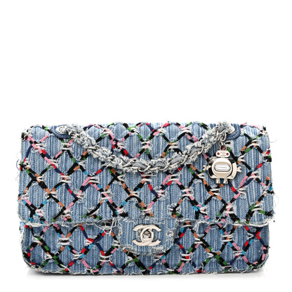 Chanel Woven Denim Medium Flap Multicolor 1 of 13