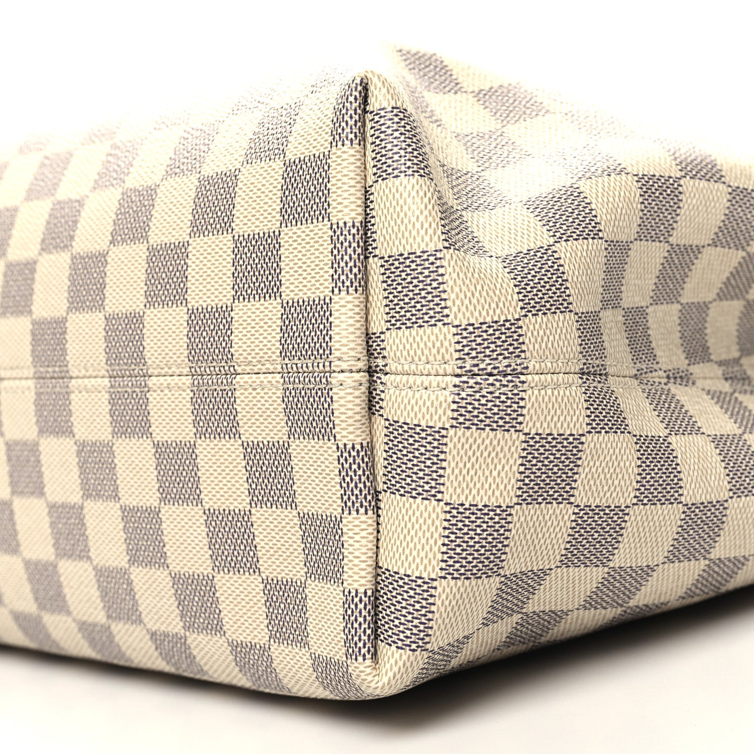 Louis Vuitton Damier Azur Graceful MM Rose Ballerine 9 of 11