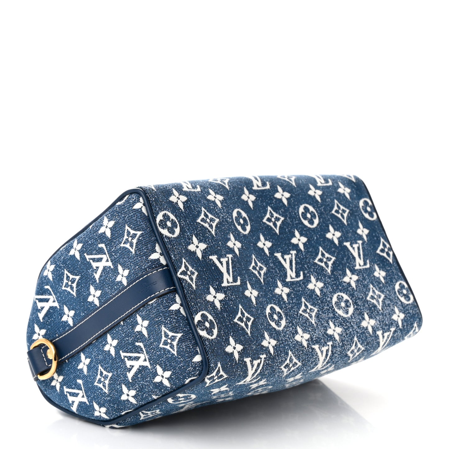 Monogram Jacquard Denim Speedy Bandouliere 25 Bleu