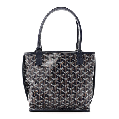 Goyard Goyardine Reversible Mini Anjou Navy 1 of 17