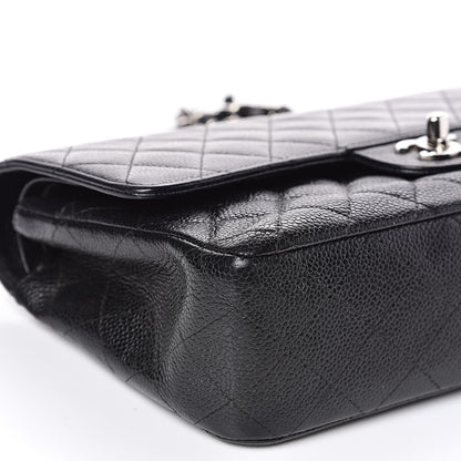 Chanel Caviar Quilted Medium Double Flap Black 8 of 16