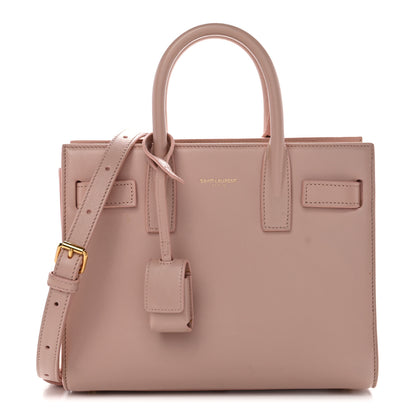 Saint Laurent Calfskin Nano Sac De Jour Pale Pink 1 of 11