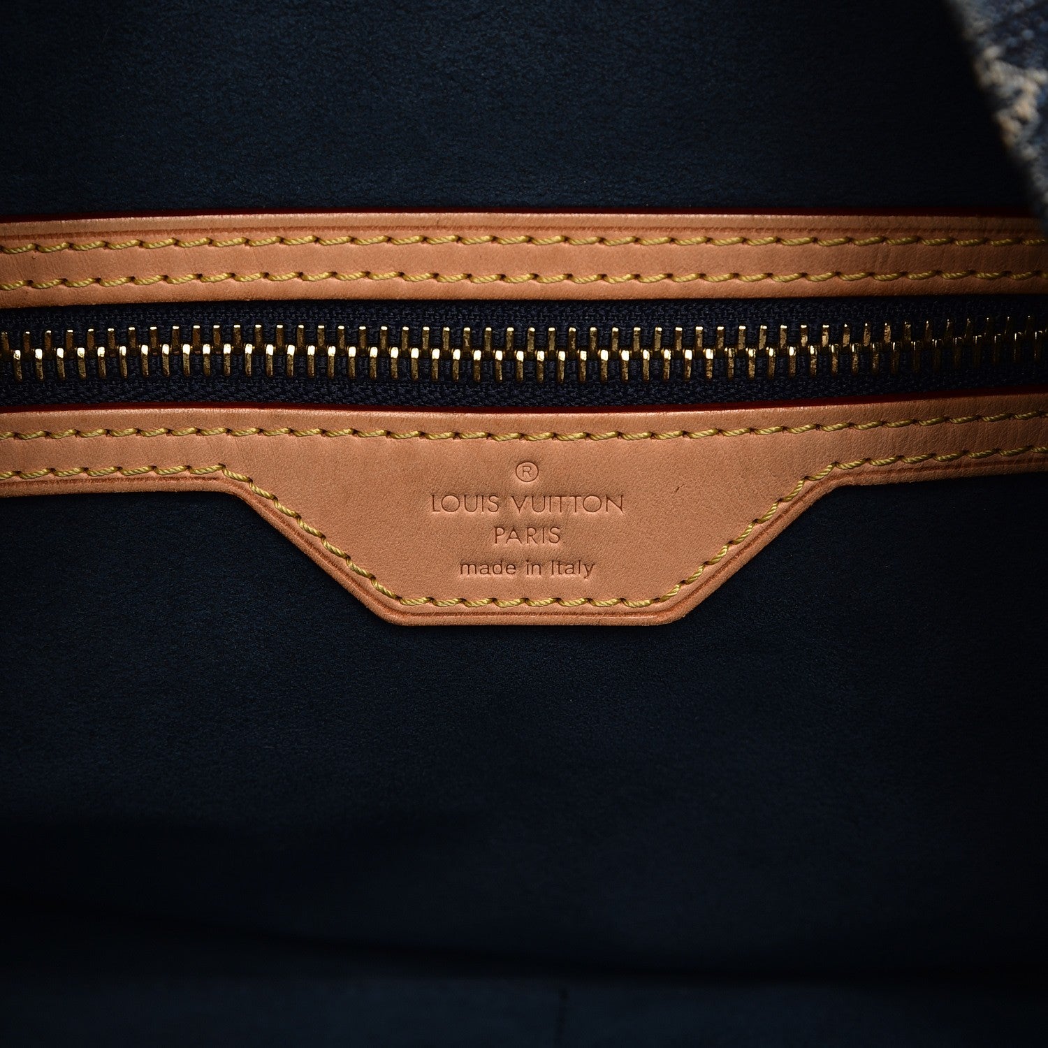 Louis Vuitton Denim Daily GM Gris Blue 6 of 8