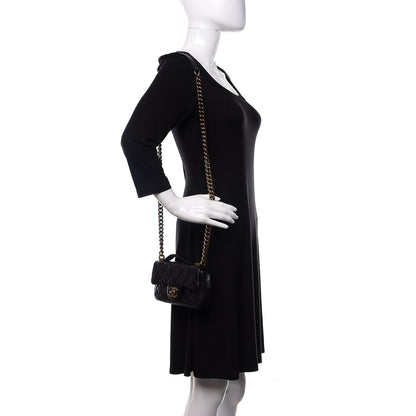 Chanel Calfskin Quilted Mini Urban Day Flap Black 2 of 11
