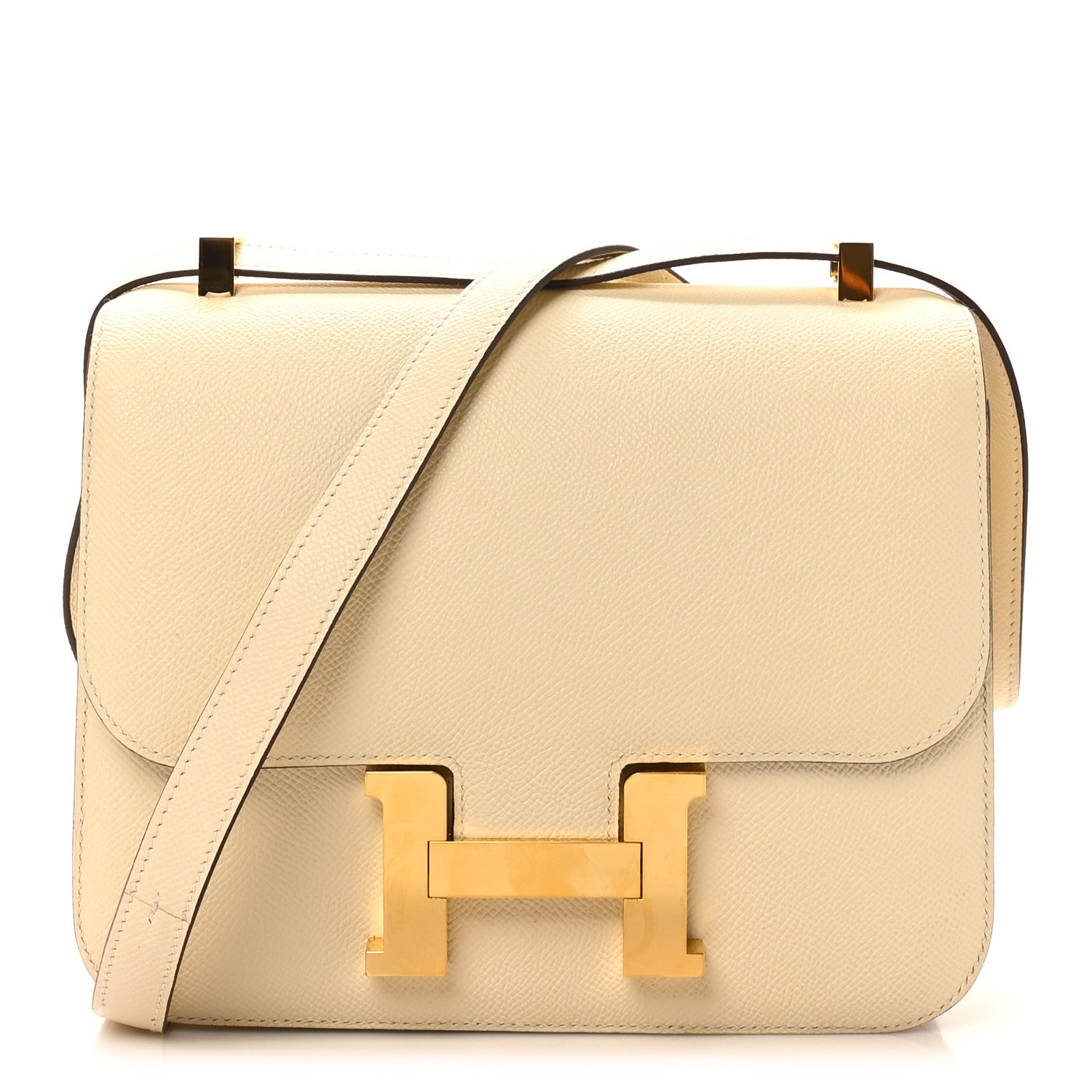 Hermes Epsom Constance 24 Craie 1 of 10