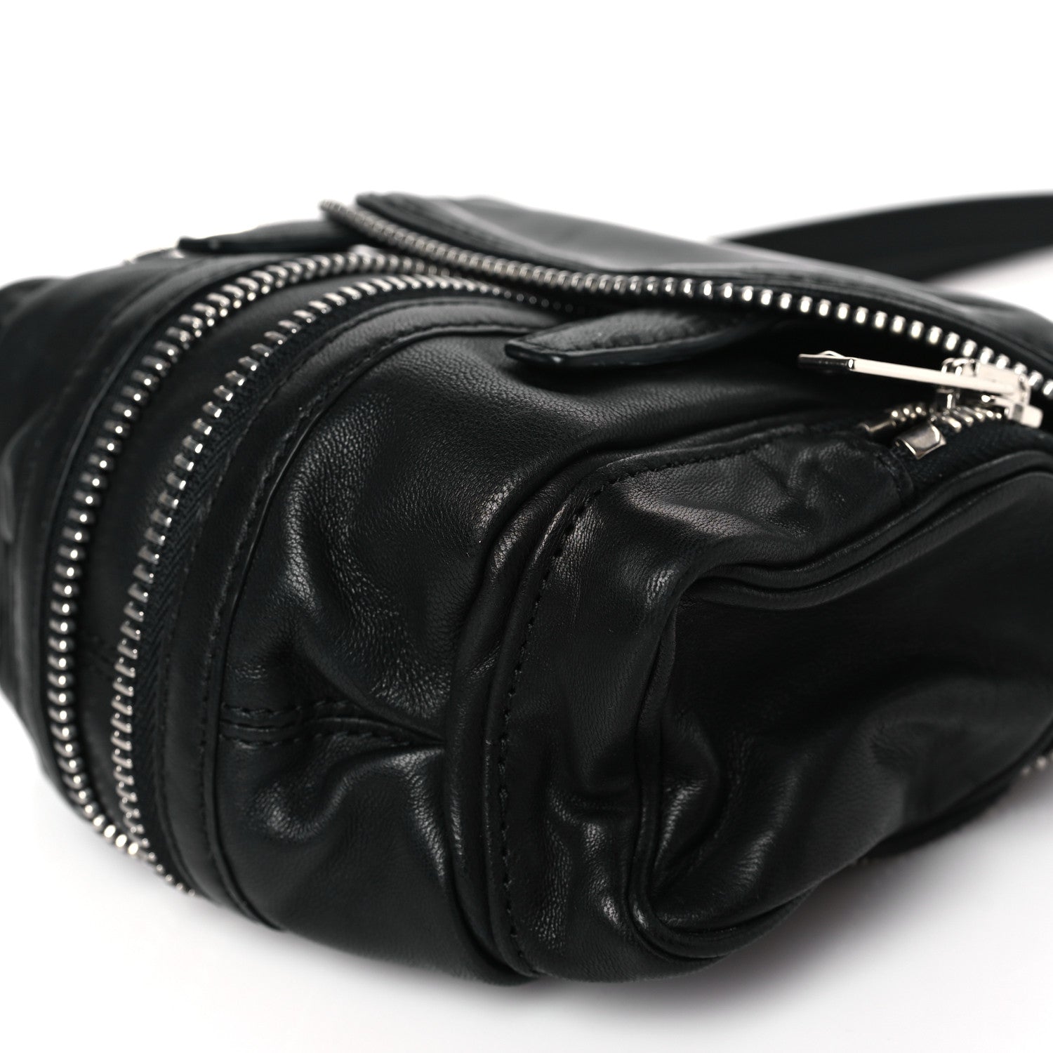 Alexander Wang Lambskin Micro Marti Crossbody Black 8 of 8