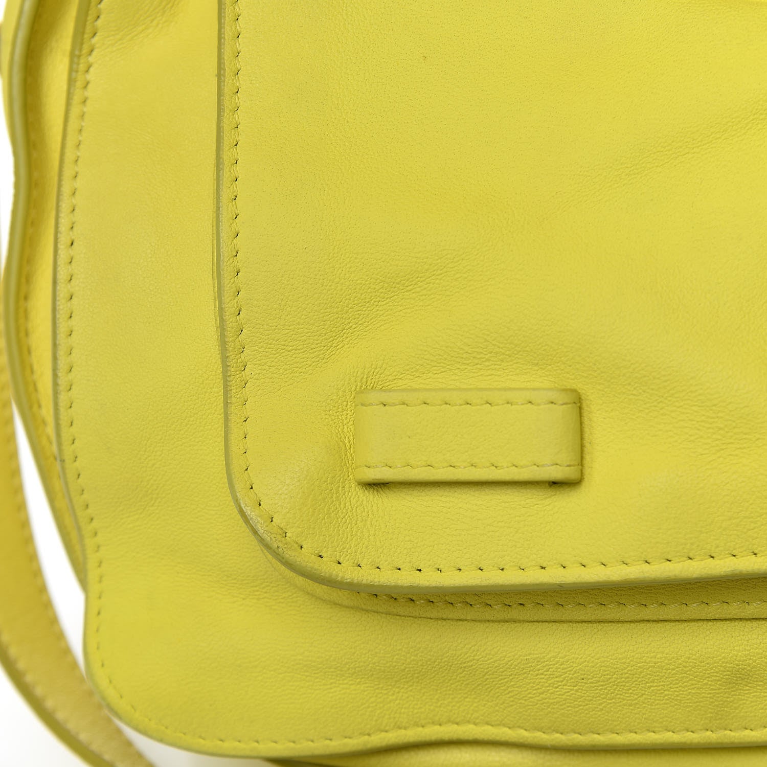 Proenza Schouler Lambskin Medium PS1 Satchel Citron 16 of 28