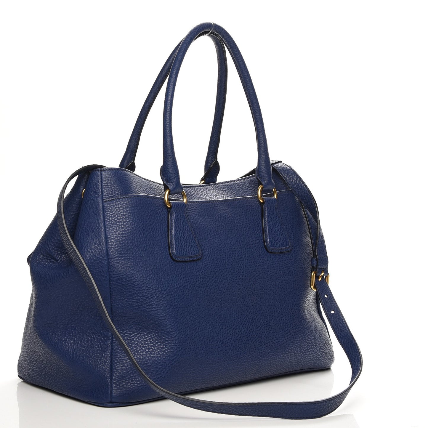 Vitello Daino Shopping Tote Inchiostro