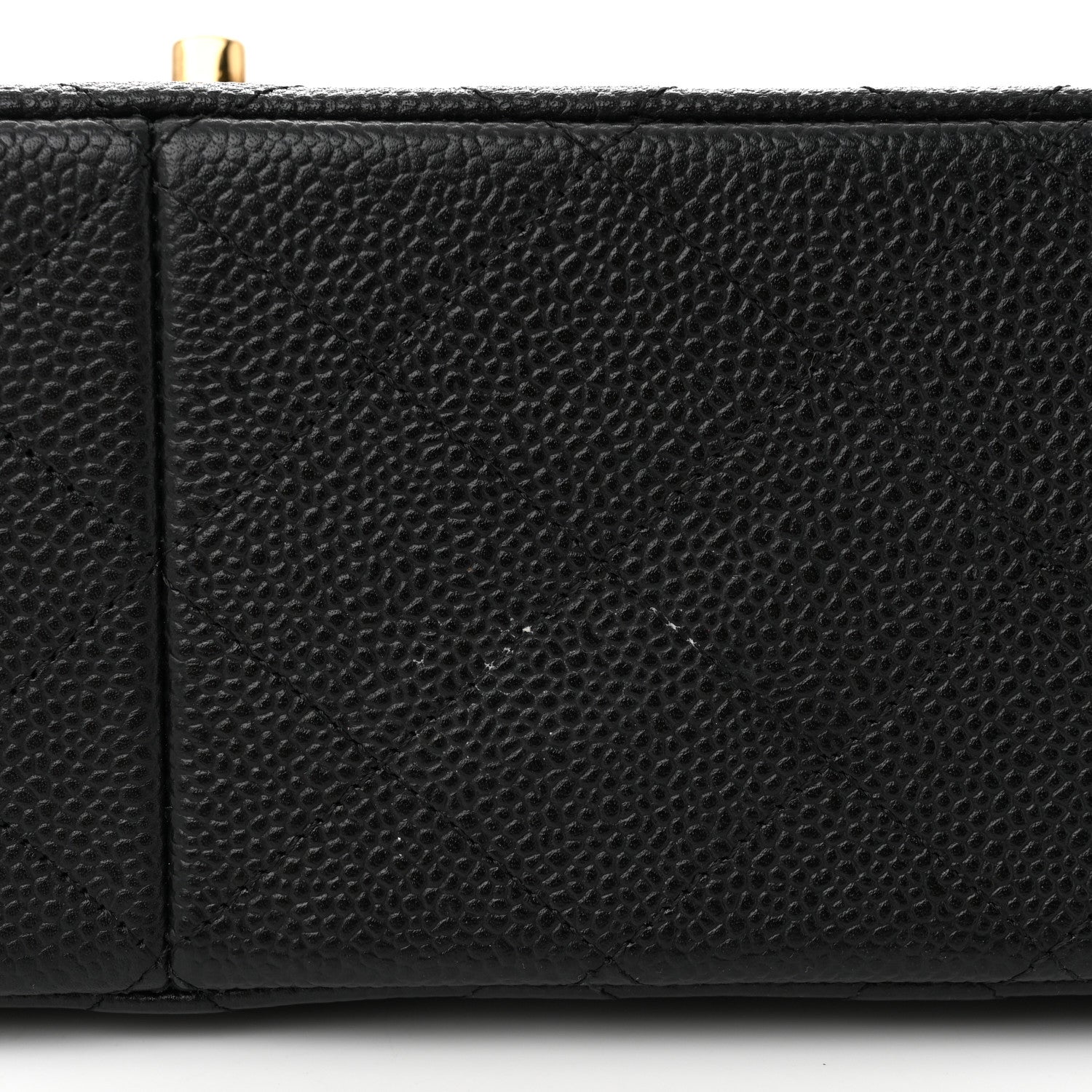 Chanel Caviar Quilted Jumbo Double Flap Black 11 of 12