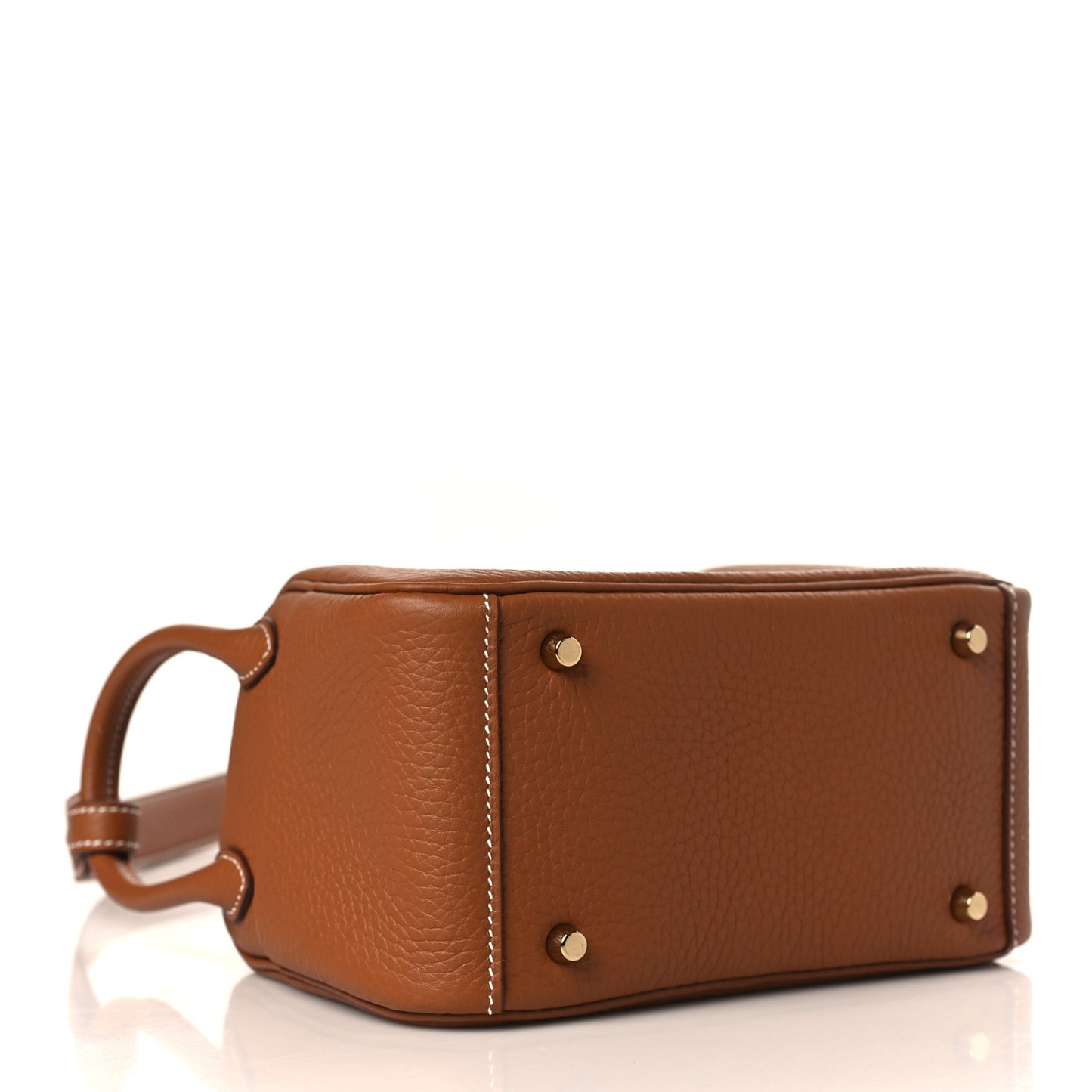 Taurillon Clemence Mini Lindy 20 Gold