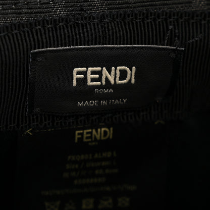 Fendi Fabric Jacquard FF Bucket Hat L Black 8 of 17