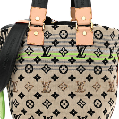 Louis Vuitton Fabric Jacquard Monogram Cheche Gypsy PM Vert 12 of 14