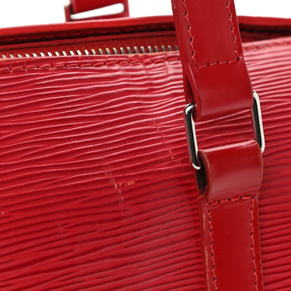 Louis Vuitton Epi Soufflot Castillan Red 14 of 17