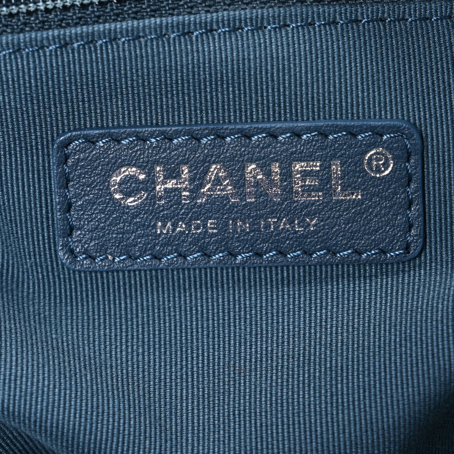 Denim Small Deauville Tote Light Blue