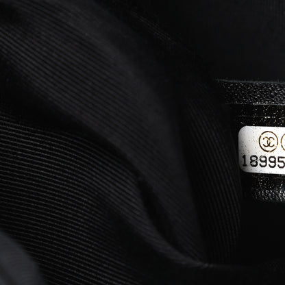Chanel Crochet Fancy Single Flap Black 9 of 11